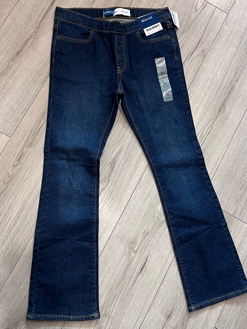 Old Navy Girls Dark Blue Bootcut Jeans NWT